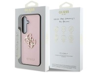 Guess Grained Big 4G Logo Small Classic Logo case for Samsung Galaxy S25 pink Guess Grained Big 4G Logo Small Classic Logo case for Samsung Galaxy S25 pink