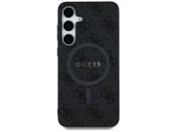 Guess Leather 4G Colored Ring Classic Logo MagSafe Case Samsung Galaxy S25 Plus black Guess Leather 4G Colored Ring Classic Logo MagSafe Case Samsung Galaxy S25 Plus black