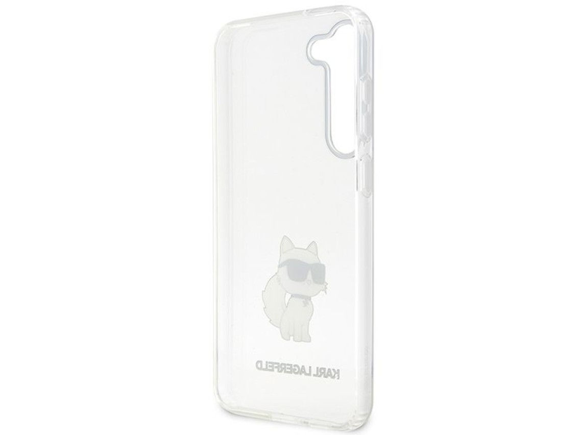 Karl Lagerfeld KLHCS23SHNCHTCT S23 S911 transparent hardcase Ikonik Choupette