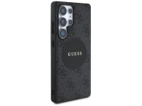 Guess 4G Round Patch Classic Logo MagSafe case for Samsung Galaxy S25 Ultra black Guess 4G Round Patch Classic Logo MagSafe case for Samsung Galaxy S25 Ultra black