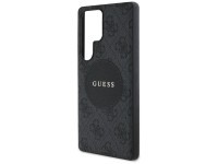 Guess 4G Round Patch Classic Logo MagSafe case for Samsung Galaxy S25 Ultra black Guess 4G Round Patch Classic Logo MagSafe case for Samsung Galaxy S25 Ultra black