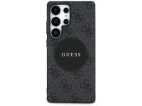 Guess 4G Round Patch Classic Logo MagSafe case for Samsung Galaxy S25 Ultra black Guess 4G Round Patch Classic Logo MagSafe case for Samsung Galaxy S25 Ultra black