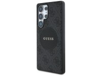 Guess 4G Round Patch Classic Logo MagSafe case for Samsung Galaxy S25 Ultra black Guess 4G Round Patch Classic Logo MagSafe case for Samsung Galaxy S25 Ultra black
