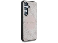 Funda Guess 4G Round Patch Classic Logo MagSafe para Samsung Galaxy S25 Plus (rosa) Funda Guess 4G Round Patch Classic Logo MagSafe para Samsung Galaxy S25 Plus (rosa)