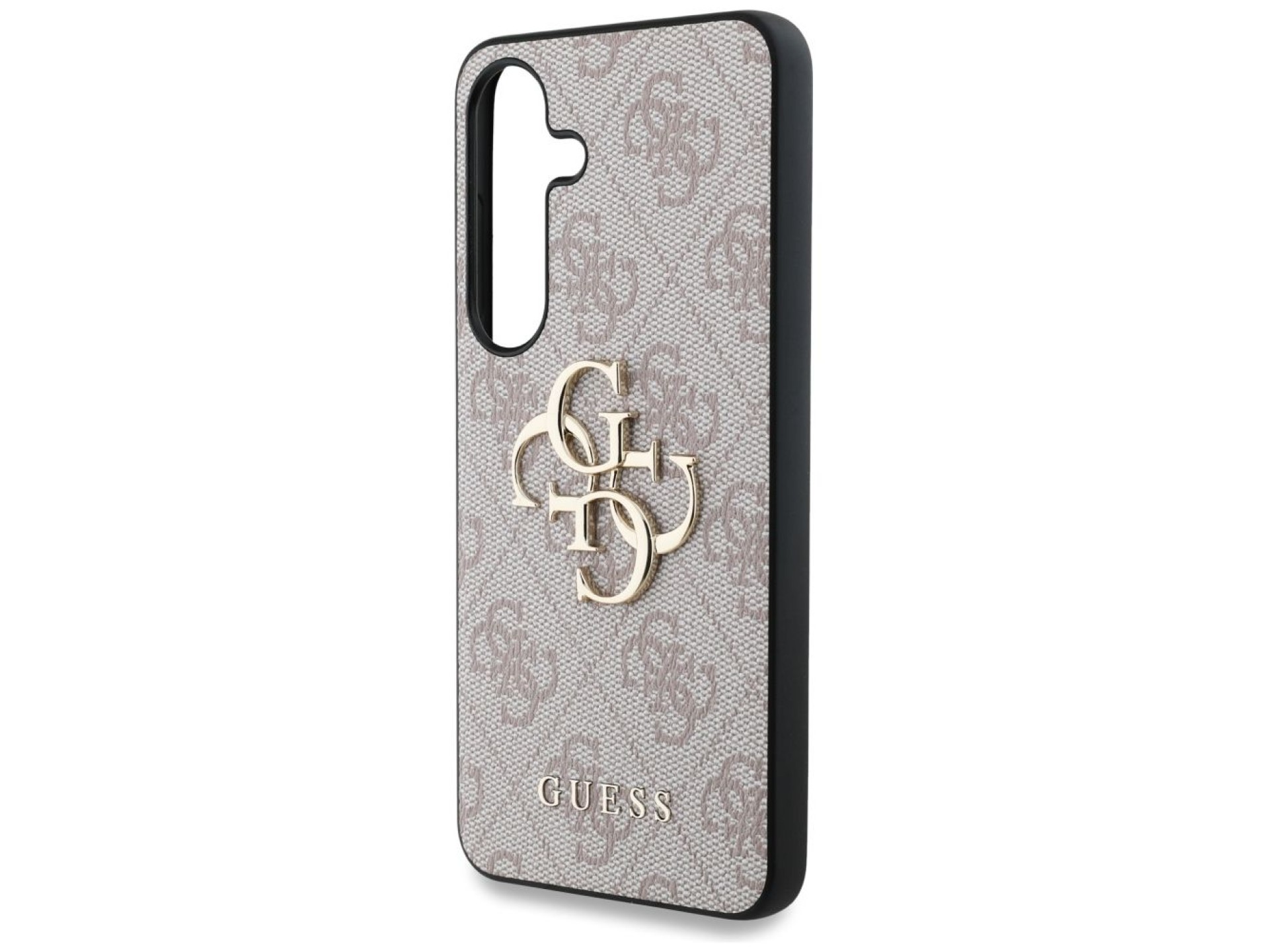 Guess Big 4G Logo Classic Logo Case for Samsung Galaxy S25 Plus Pink