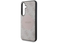 Funda Guess 4G Round Patch Classic Logo MagSafe para Samsung Galaxy S25 Plus (rosa) Funda Guess 4G Round Patch Classic Logo MagSafe para Samsung Galaxy S25 Plus (rosa)