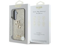 Funda Guess Fixed Glitter Big 4G Metal Logo para Samsung Galaxy S25 Plus color dorado Funda Guess Fixed Glitter Big 4G Metal Logo para Samsung Galaxy S25 Plus color dorado