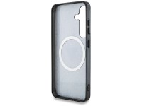 Funda Guess 4G con botones triangulares brillantes y MagSafe para Samsung Galaxy S25 Plus, color neg Funda Guess 4G con botones triangulares brillantes y MagSafe para Samsung Galaxy S25 Plus, color neg