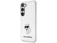 Karl Lagerfeld KLHCS23MHNCHTCT S23+ S916 transparent hardcase Ikonik Choupette