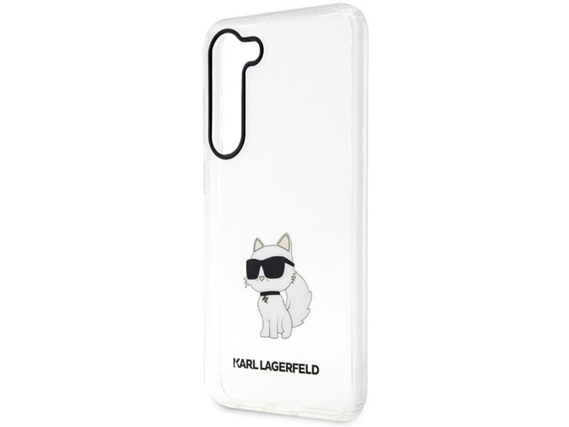 Karl Lagerfeld KLHCS23MHNCHTCT S23+ S916 transparent hardcase Ikonik Choupette