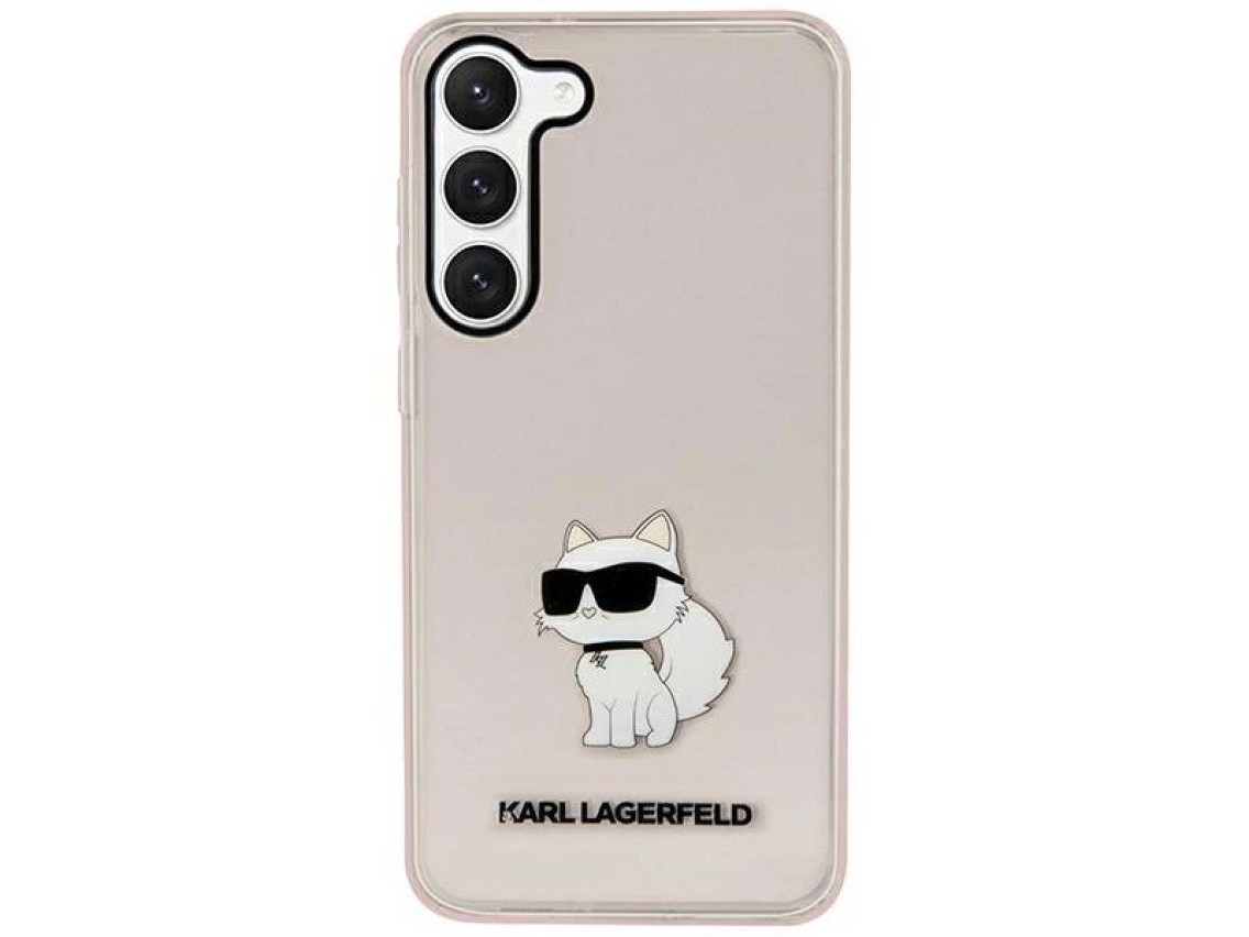 Karl Lagerfeld KLHCS23SHNCHTCP S23 S911 estuche r�gido rosa/rosa Ikonik Choupette