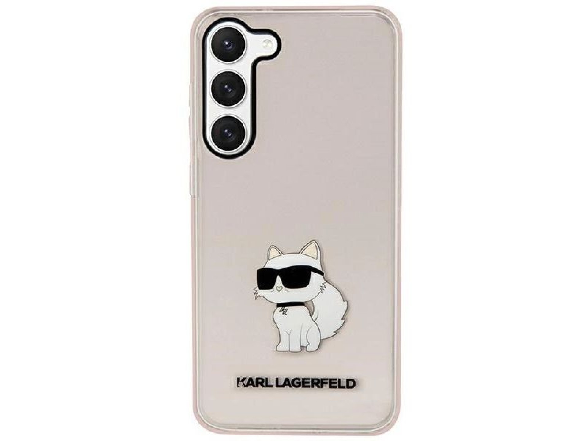 Karl Lagerfeld KLHCS23MHNCHTCP S23+ S916 pink/pink hardcase Ikonik Choupette