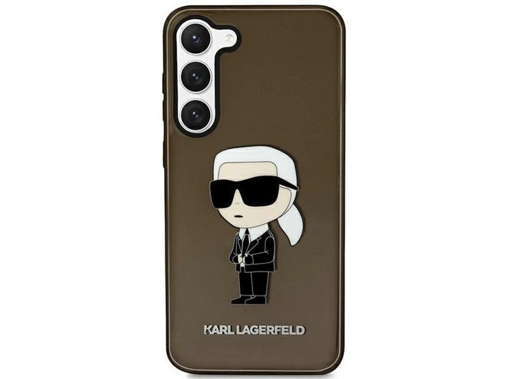 Karl Lagerfeld KLHCS23MHNIKTCK S23+ S916 negro/negro estuche rígido Ikonik Karl Lagerfeld