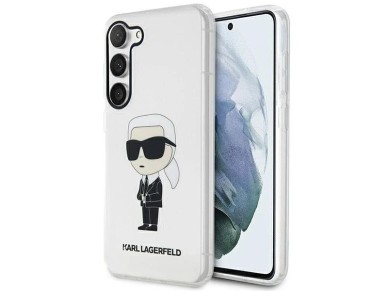 Karl Lagerfeld KLHCS23SHNIKTCT S23 S911 transparent hardcase Ikonik Karl Lagerfeld Karl Lagerfeld KLHCS23SHNIKTCT S23 S911 transparent hardcase Ikonik Karl Lagerfeld