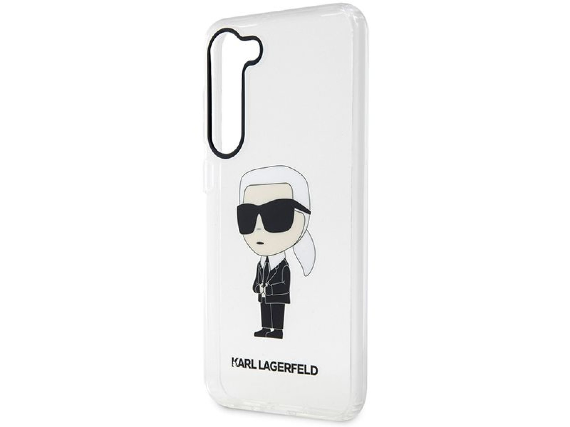 Karl Lagerfeld KLHCS23SHNIKTCT S23 S911 estuche rígido transparente Ikonik Karl Lagerfeld