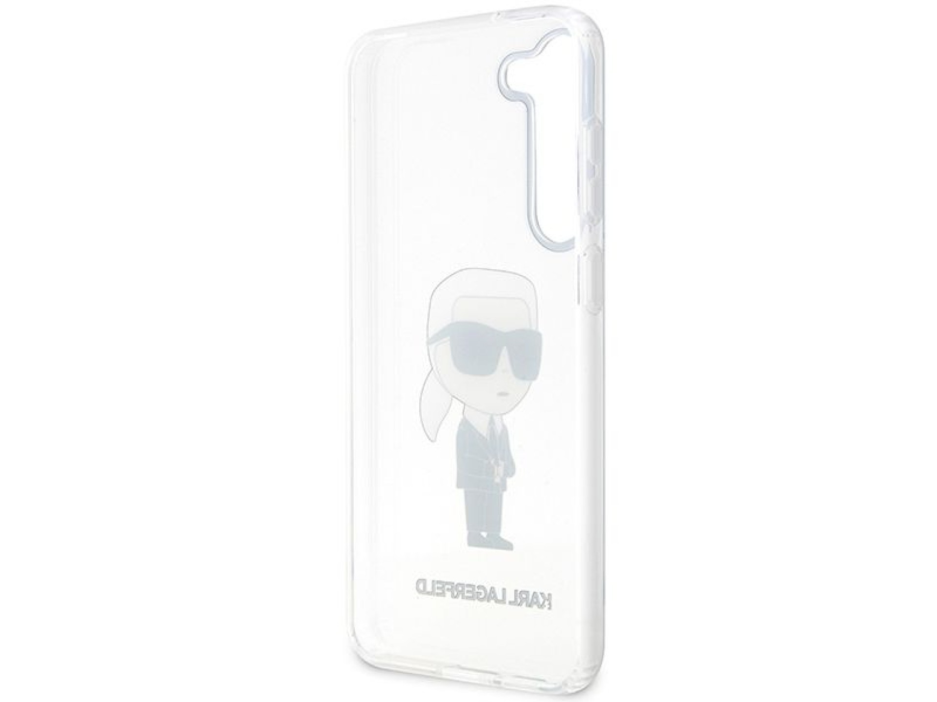 Karl Lagerfeld KLHCS23SHNIKTCT S23 S911 estuche rígido transparente Ikonik Karl Lagerfeld