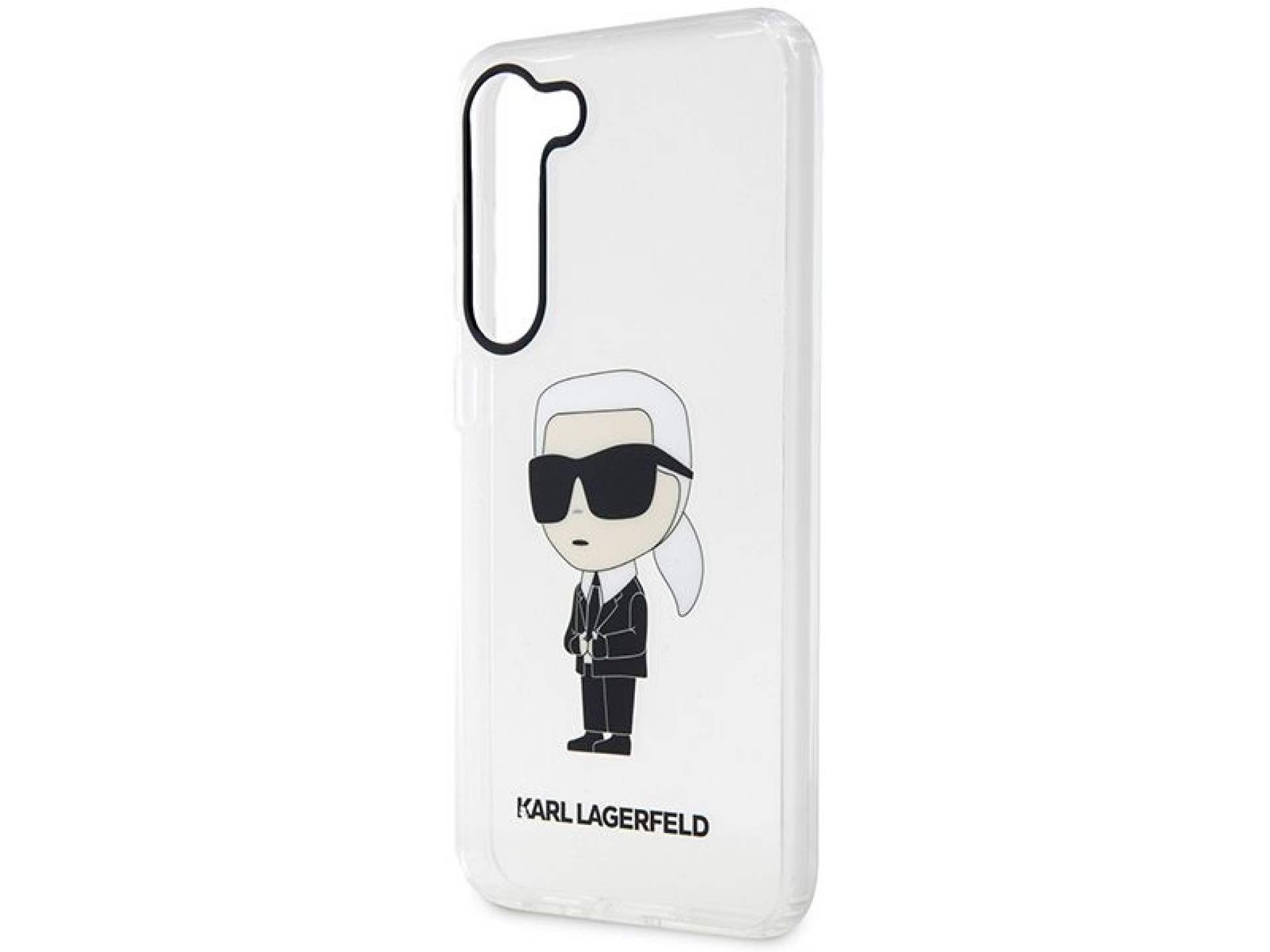 Karl Lagerfeld KLHCS23MHNIKTCT S23+ S916 transparent hardcase Ikonik Karl Lagerfeld