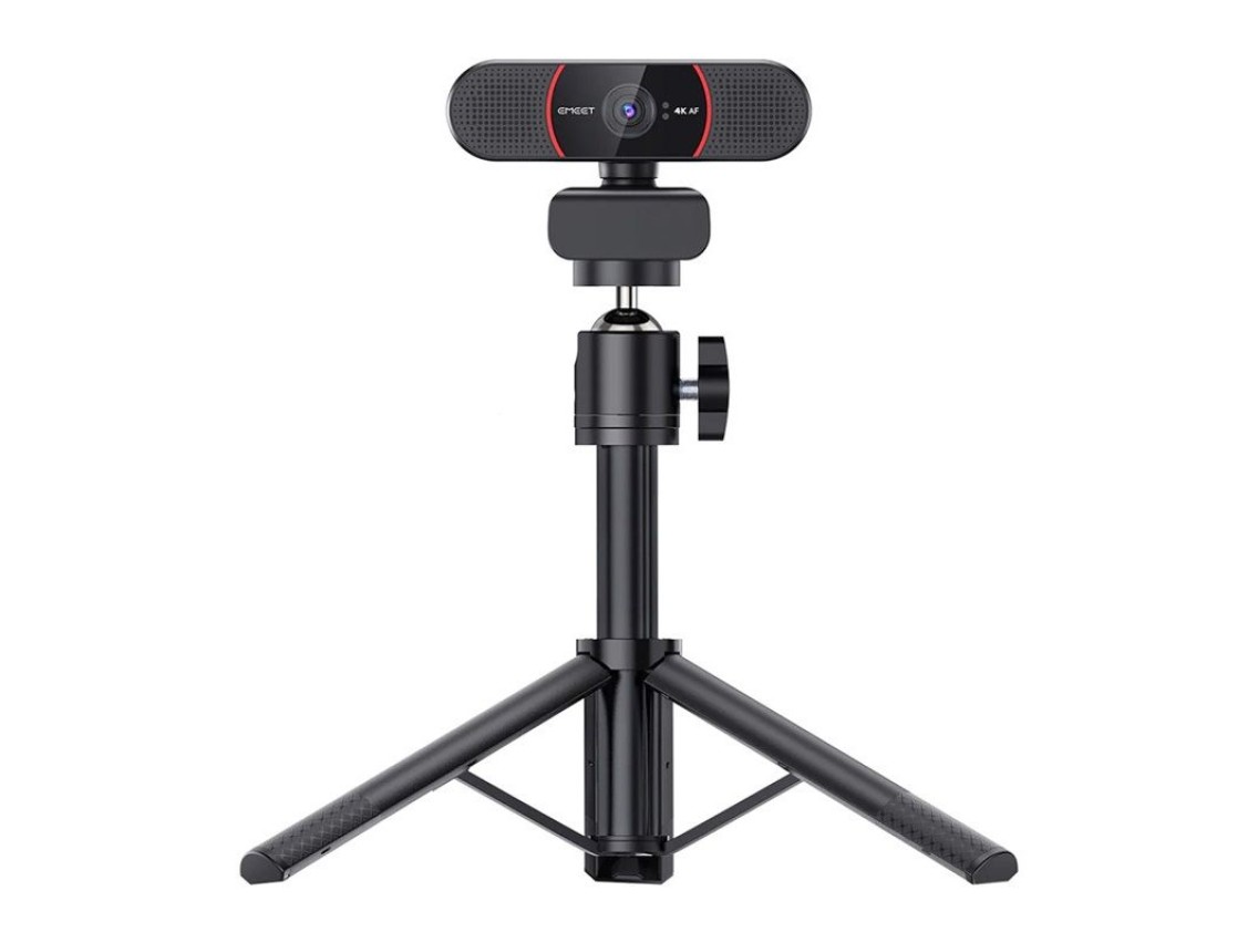 EMEET SmartCam C960 4K Webcam + Tripod