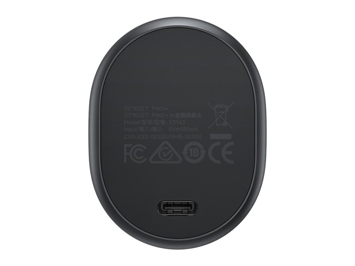 EMEET Piko Webcam (Black)