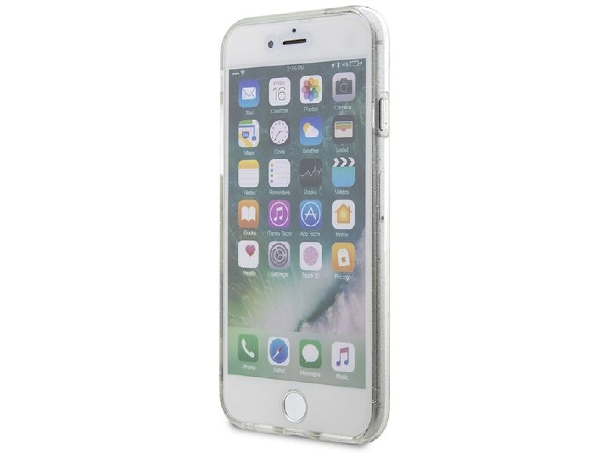 Karl Lagerfeld KLHCI8HNKCTGT iPhone 7/8/ SE 2020 / SE 2022 transparent hardcase Gliter Karl&Choupett