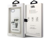 Karl Lagerfeld KLHCI8HNKCTGT iPhone 7/8/ SE 2020 / SE 2022 transparent hardcase Gliter Karl&Choupett