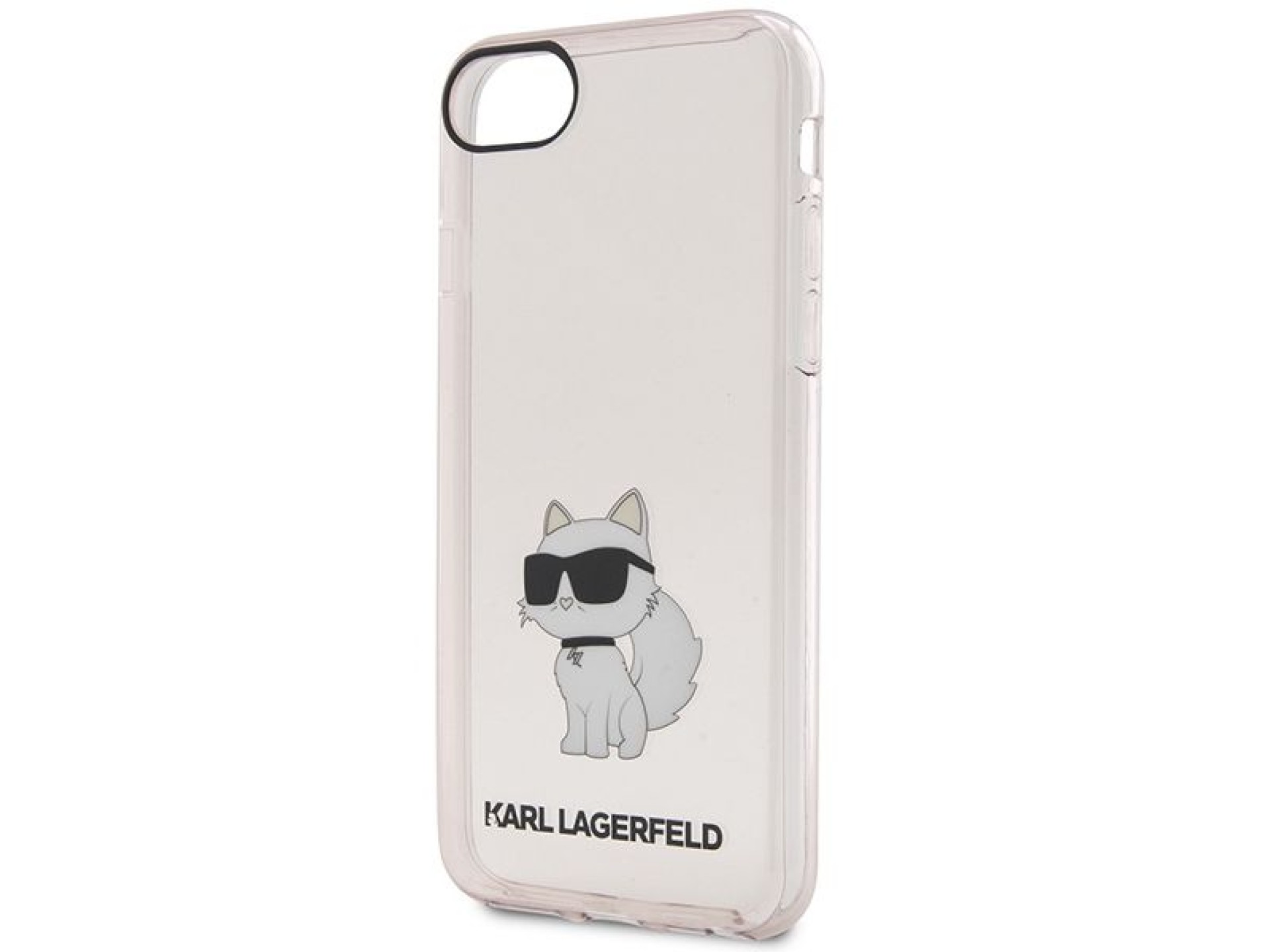 Karl Lagerfeld KLHCI8HNCHTCP iPhone 7/8/ SE 2020 / SE 2022 capa rígida rosa/rosa Ikonik Choupette