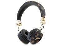 Guess Bluetooth ENC GUBH70EPOSMK on-ear headphones black/black Peony Script Round Shape Guess Bluetooth ENC GUBH70EPOSMK on-ear headphones black/black Peony Script Round Shape