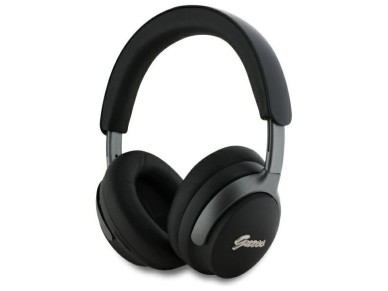 Auriculares Bluetooth con cancelaci�n de ruido activa Guess GUBHC22PSFCSMK con logotipo en negro met