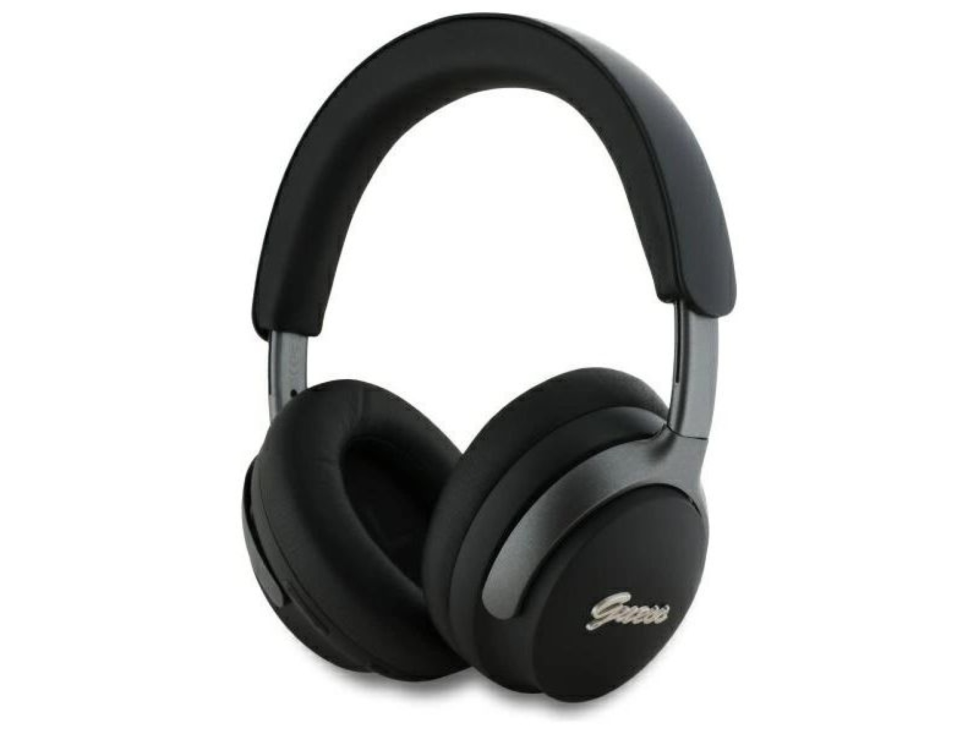 Guess Bluetooth ANC Headphones GUBHC22PSFCSMK Black Metal Script Logo