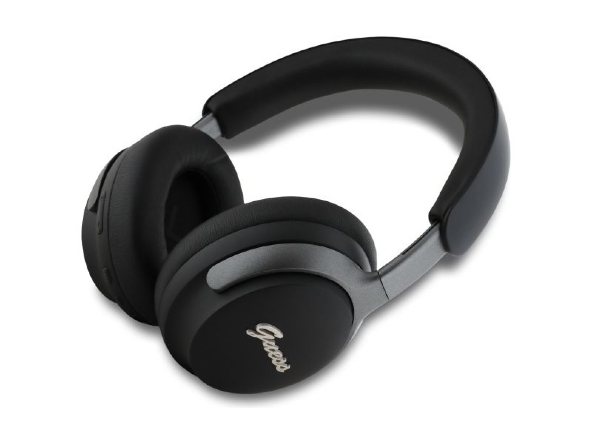 Guess Bluetooth ANC Headphones GUBHC22PSFCSMK Black Metal Script Logo