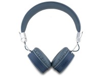 Fones de ouvido supra-auriculares Guess Bluetooth ENC GUBH70PGTSPSB, azul/azul texturizado, formato 