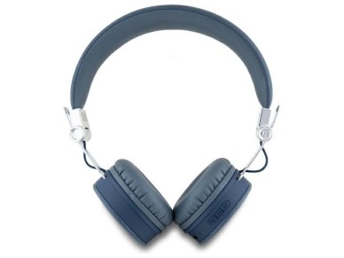 Auriculares supraaurales Bluetooth Guess ENC GUBH70PGTSPSB, color azul/azul, diseño clásico redondo Auriculares supraaurales Bluetooth Guess ENC GUBH70PGTSPSB, color azul/azul, diseño clásico redondo