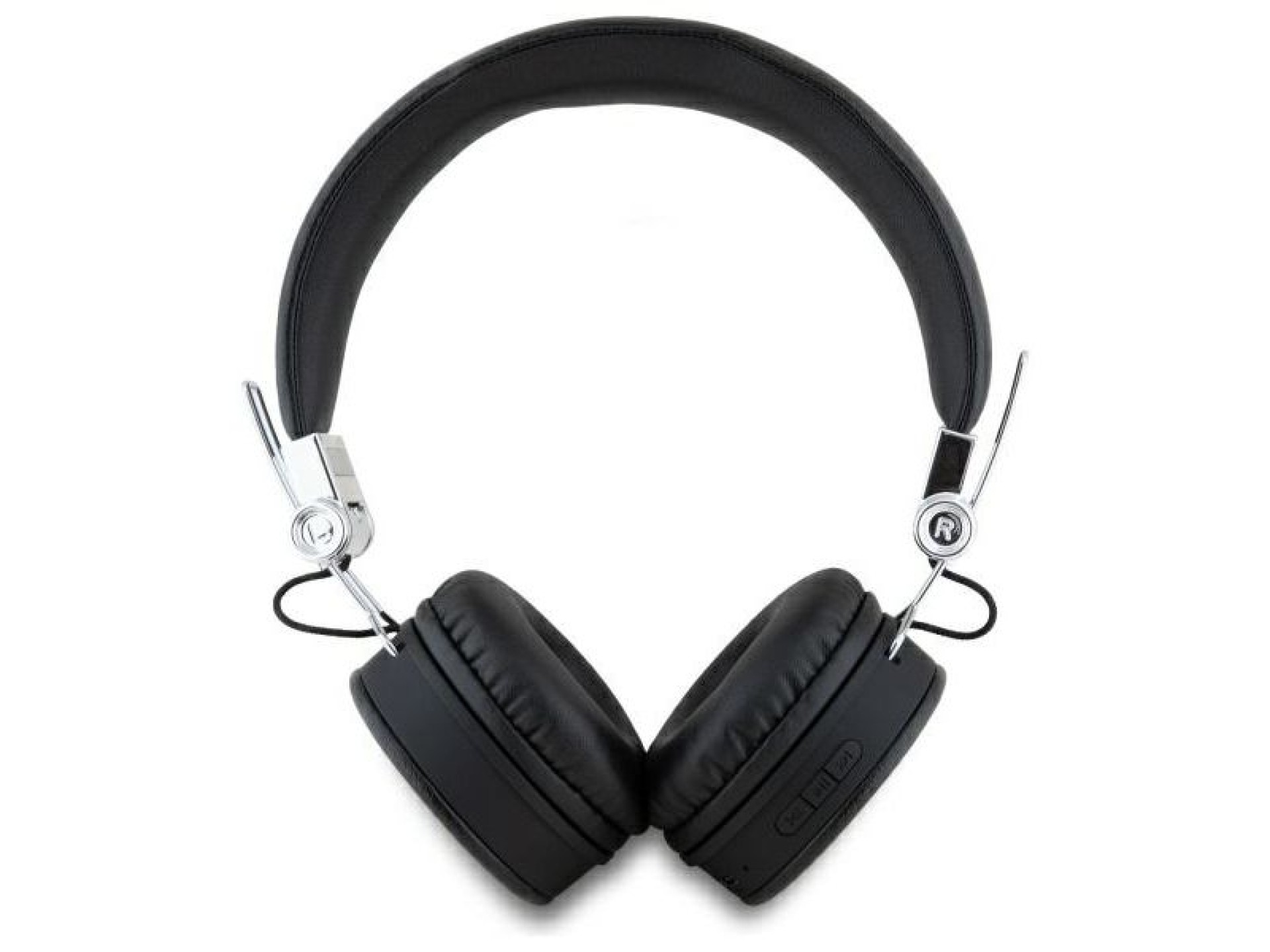 Fones de ouvido supra-auriculares Guess Bluetooth ENC GUBH70PGTSPSK, pretos/pretos com textura granu