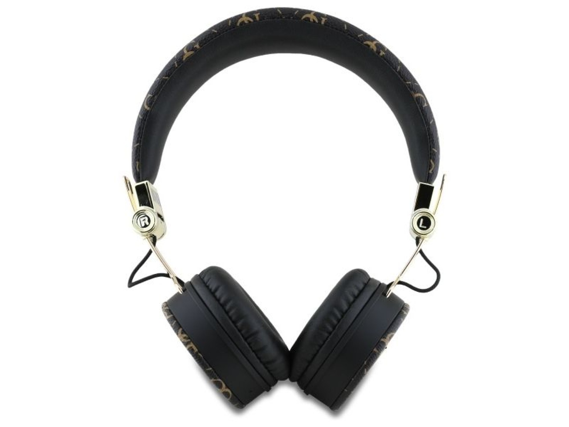 Guess Bluetooth ENC GUBH70E4PTMK on-ear headphones black/black 4G Triangle Round Shape