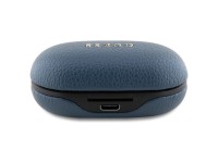 Fones de ouvido Bluetooth Guess GUTWSPGTSPSB TWS + base de carregamento azul/azul com logotipo cláss Fones de ouvido Bluetooth Guess GUTWSPGTSPSB TWS + base de carregamento azul/azul com logotipo cláss