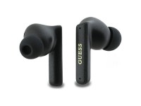 Fones de ouvido Bluetooth Guess GUTWST88MCTGK TWS + base de carregamento preto/preto com logotipo im Fones de ouvido Bluetooth Guess GUTWST88MCTGK TWS + base de carregamento preto/preto com logotipo im