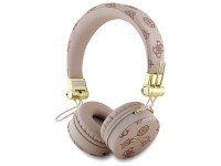 Auriculares Bluetooth Guess ENC GUBH70EPOSMW color marr�n/marr�n con dise�o de peon�a y forma redond