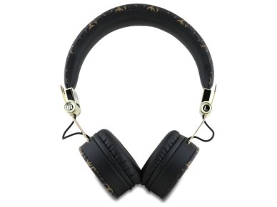 Fones de ouvido supra-auriculares Guess Bluetooth ENC GUBH70E4PTMK pretos/pretos 4G com formato tria