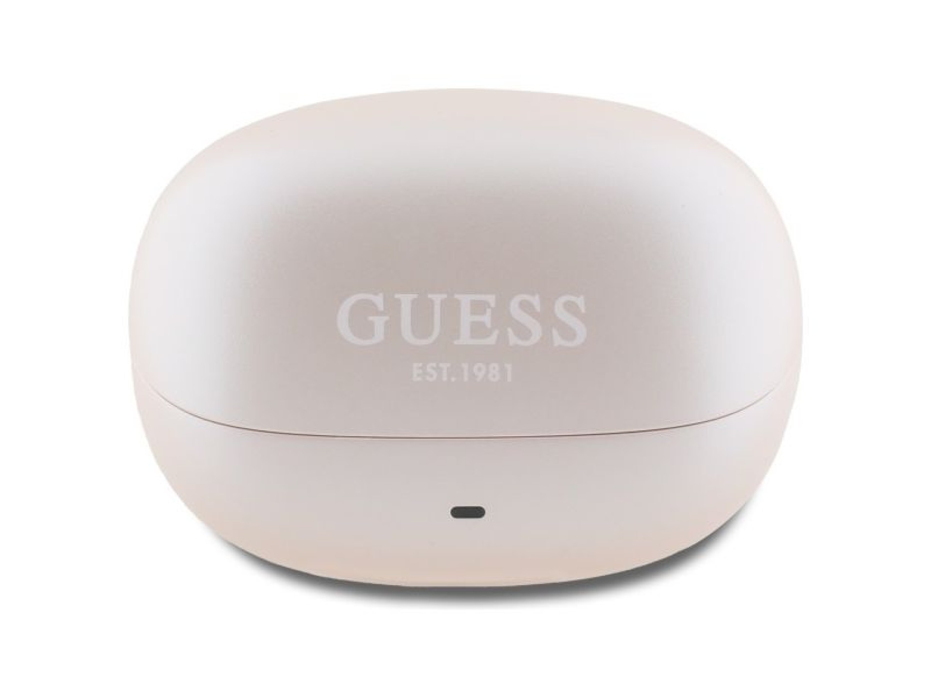Guess Bluetooth Headphones GUTWST88MCTGP TWS + Docking Station Pink Capsule Printed Logo