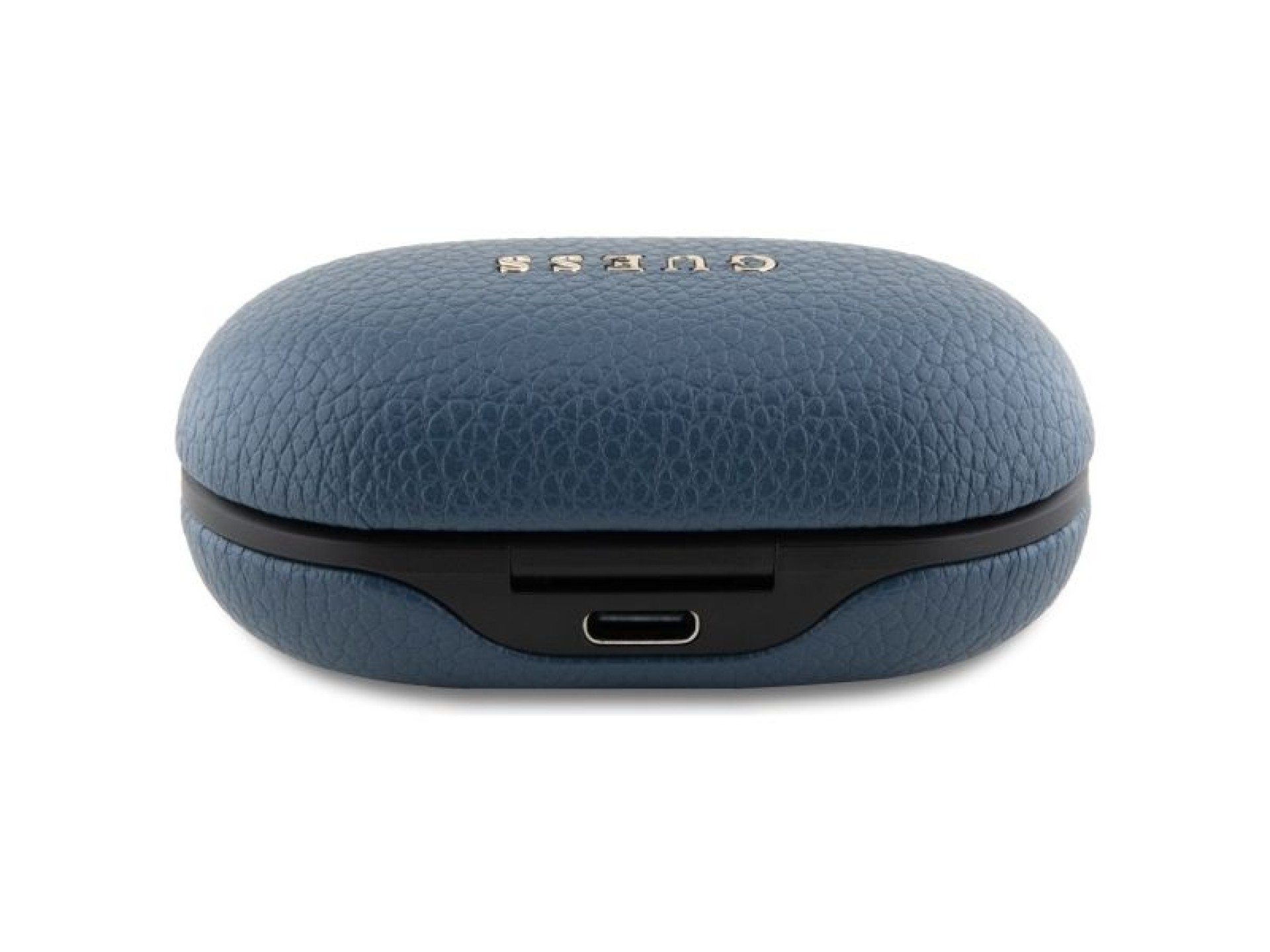 Fones de ouvido Bluetooth Guess GUTWSPGTSPSB TWS + base de carregamento azul/azul com logotipo cláss