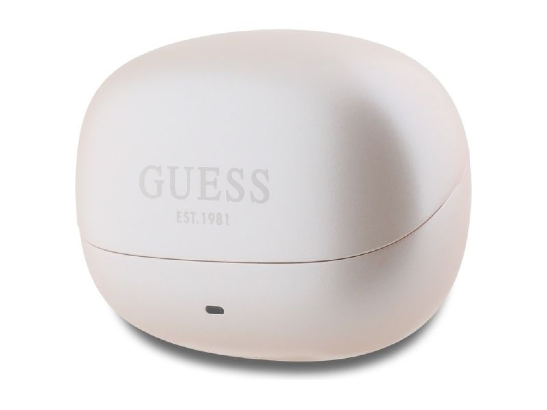 Guess Bluetooth Headphones GUTWST88MCTGP TWS + Docking Station Pink Capsule Printed Logo