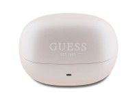 Guess Bluetooth Headphones GUTWST88MCTGP TWS + Docking Station Pink Capsule Printed Logo Guess Bluetooth Headphones GUTWST88MCTGP TWS + Docking Station Pink Capsule Printed Logo