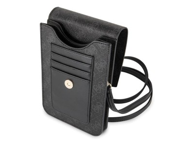 Bolsa Guess GUWBSQGBK preta/preta 4G
