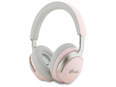 Auriculares Bluetooth Guess ANC/ENC GUBHC22PSBCSMP rosas con logotipo DB met�lico.