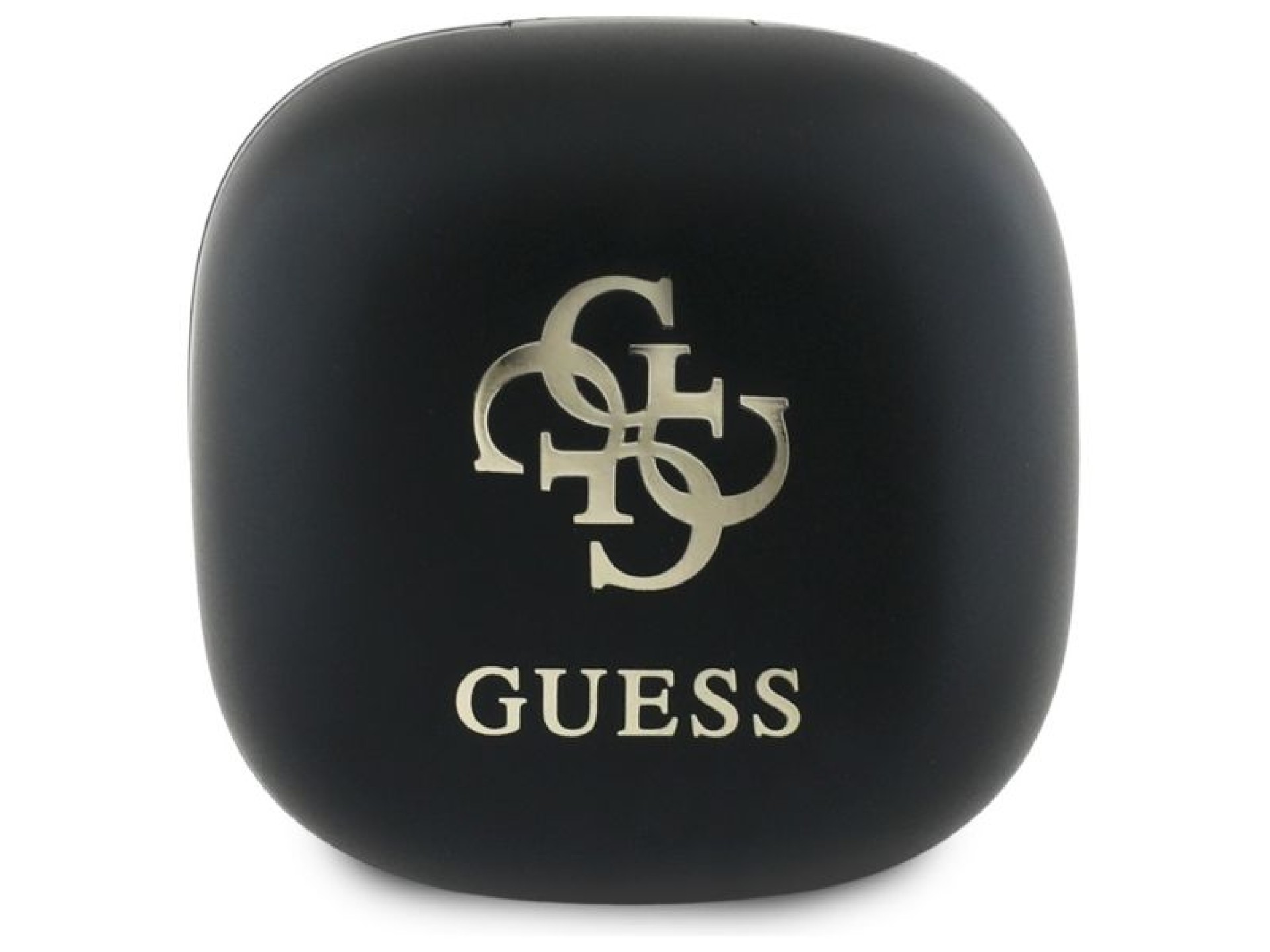 Guess Bluetooth headphones GUTWSJ144ESK TWS + docking station black/black Iridescent 4G Printed Logo