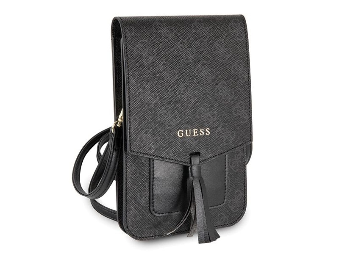 Bolsa Guess GUWBSQGBK preta/preta 4G