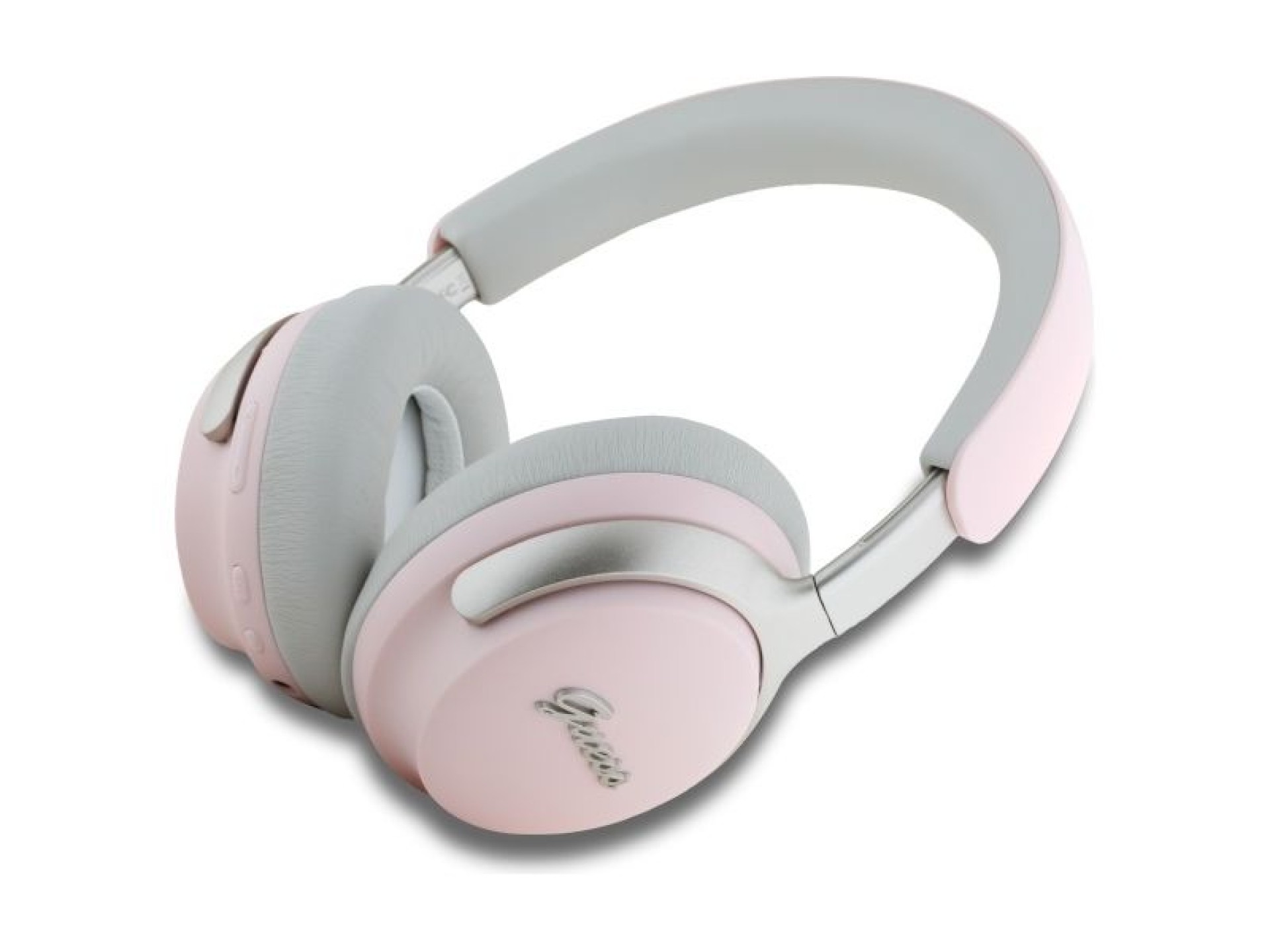 Guess Bluetooth ANC/ENC Headphones GUBHC22PSBCSMP Pink DB Metal Script Logo
