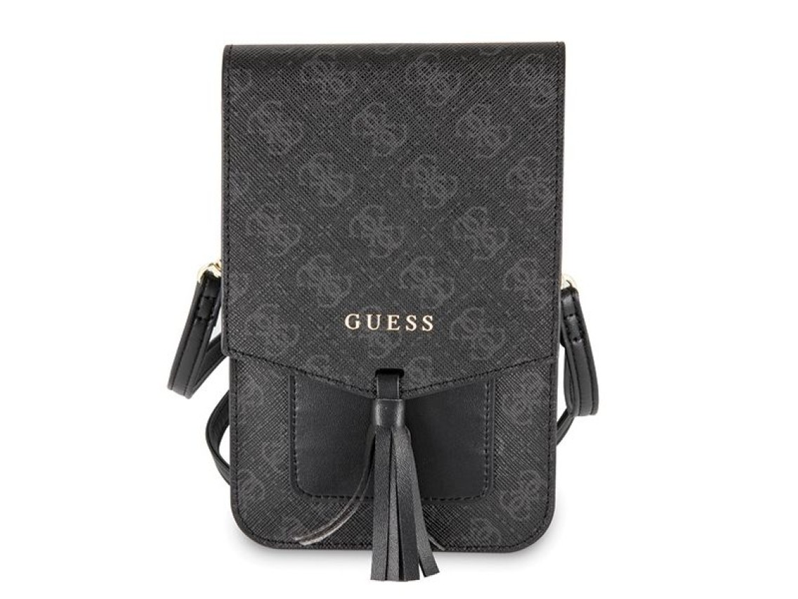 Bolsa Guess GUWBSQGBK preta/preta 4G