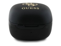 Guess Bluetooth headphones GUTWSJ144ESK TWS + docking station black/black Iridescent 4G Printed Logo