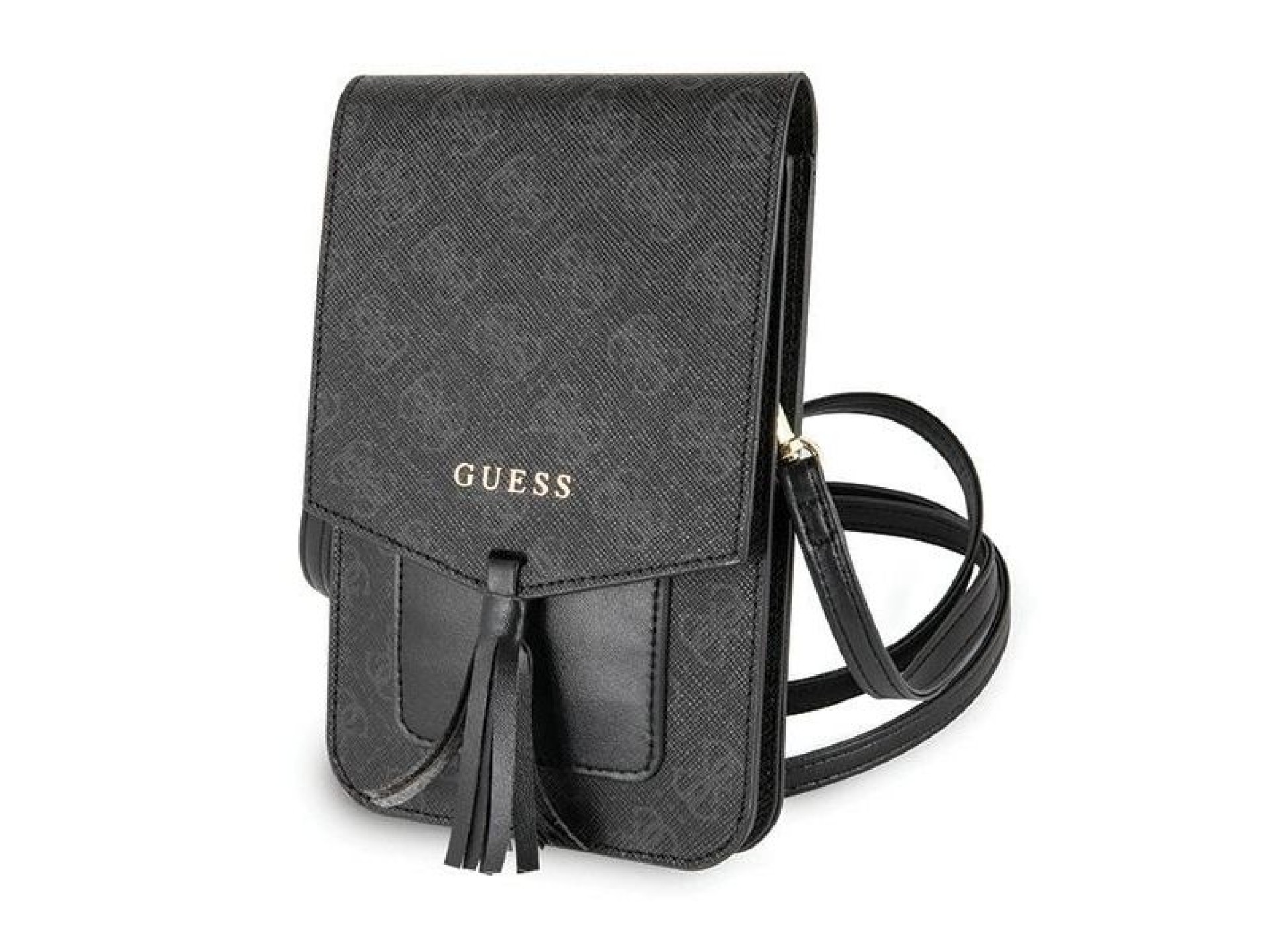 Bolsa Guess GUWBSQGBK preta/preta 4G